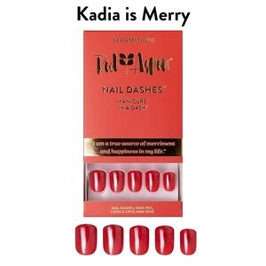 ⭐️NEW Red Aspen nail dashes